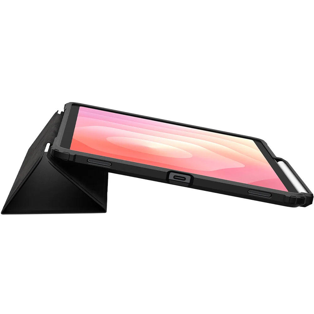 Schutzhülle mit Deckel für Galaxy Tab S11, Spigen Air Skin Pro, Schwarz