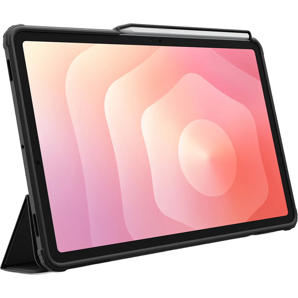 Schutzhülle mit Deckel für Galaxy Tab S11, Spigen Air Skin Pro, Schwarz