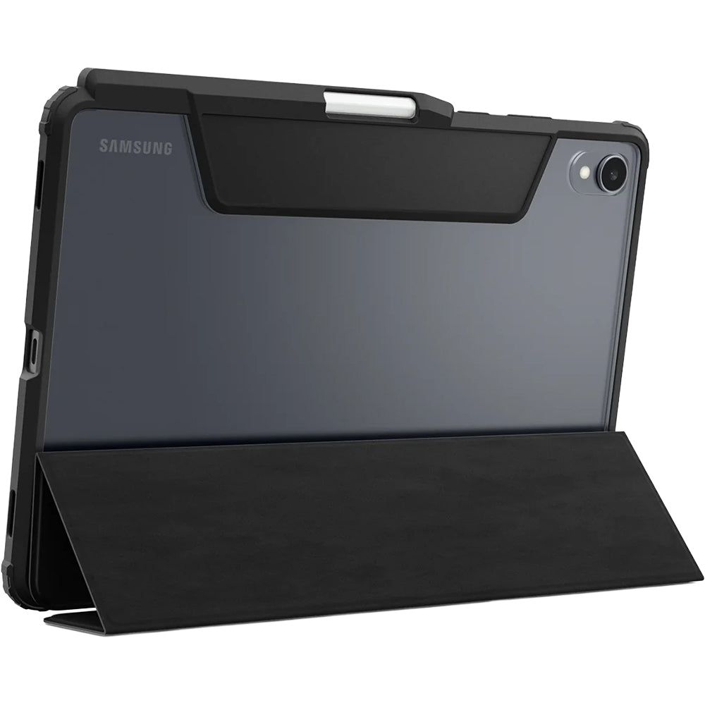 Schutzhülle mit Deckel für Galaxy Tab S11, Spigen Air Skin Pro, Schwarz