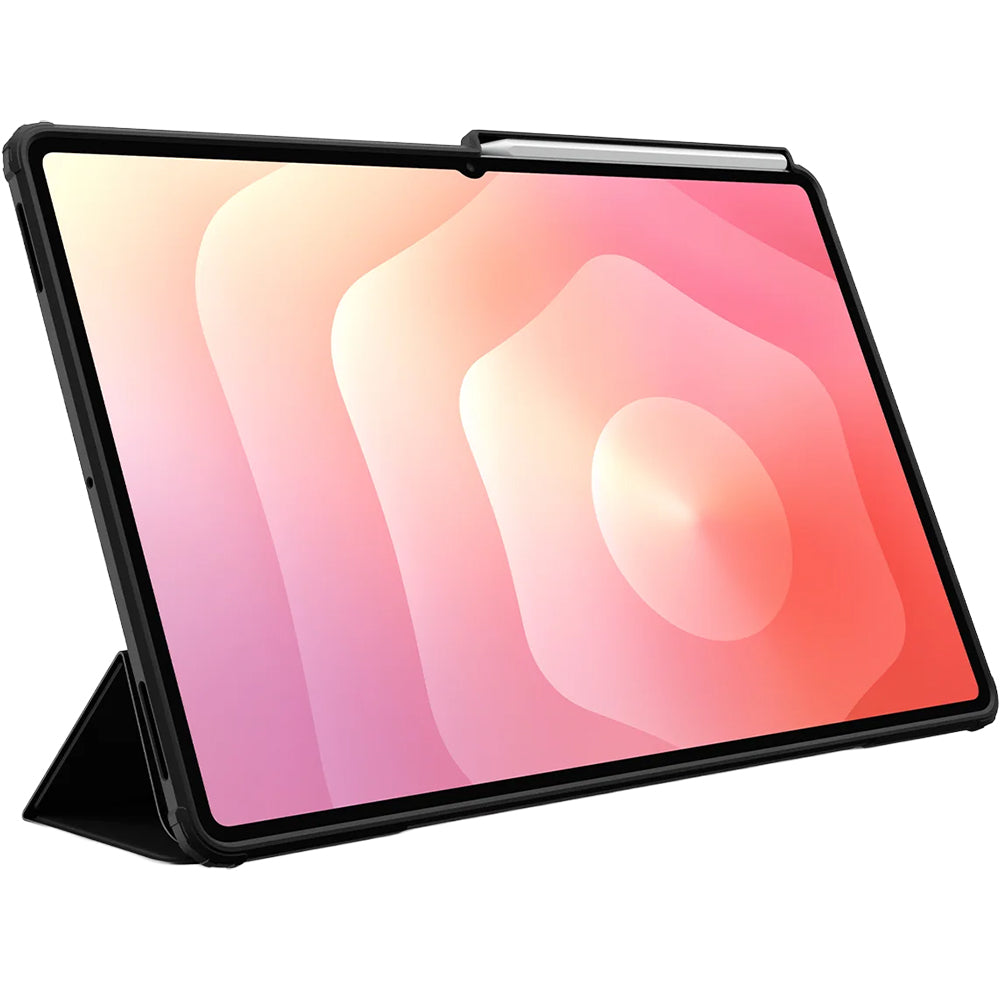 Schutzhülle mit Deckel für Galaxy Tab S11 Ultra, Spigen Air Skin Pro, Schwarz