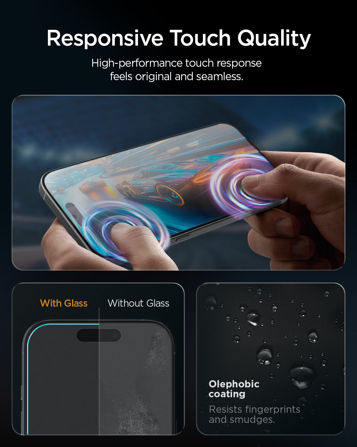 Antireflex Glas für iPhone 18 Pro Max / 17 Pro Max, Spigen Glas.tR AlignMaster S AR 2-Pack (4/16)