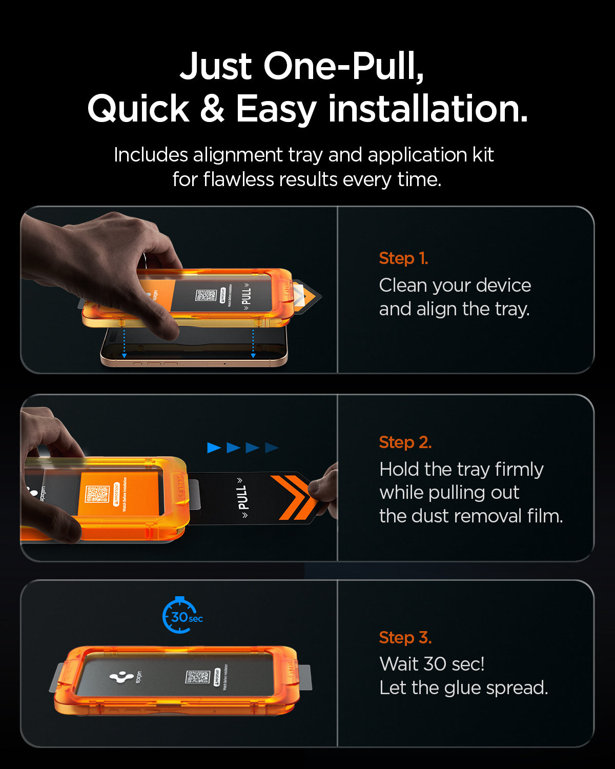 Antireflex Glas für iPhone 18 Pro Max / 17 Pro Max, Spigen Glas.tR AlignMaster S AR 2-Pack (3/16)