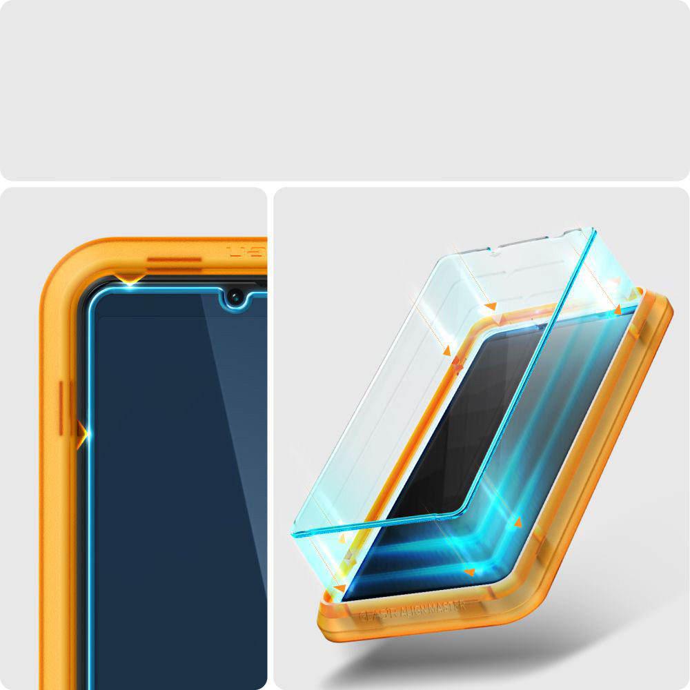 Glas für die Schutzhülle für Sony Xperia 1 VII / Xperia 1 VI, Spigen Glas.tR AM 2-Pack