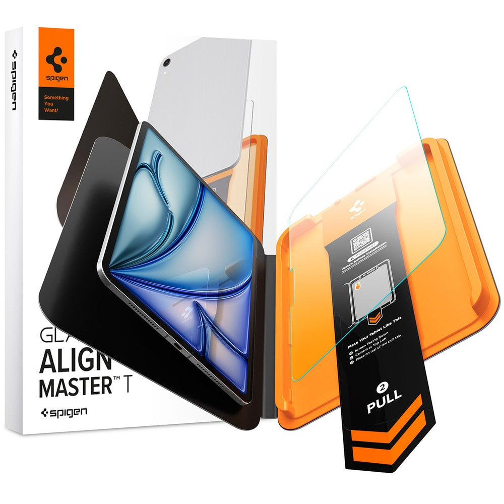 Glas für Apple iPad Air 13 M4 2026 / M3 2025 / M2 2024, Spigen Glas.tR AlignMaster T 1-Pack (1/15)