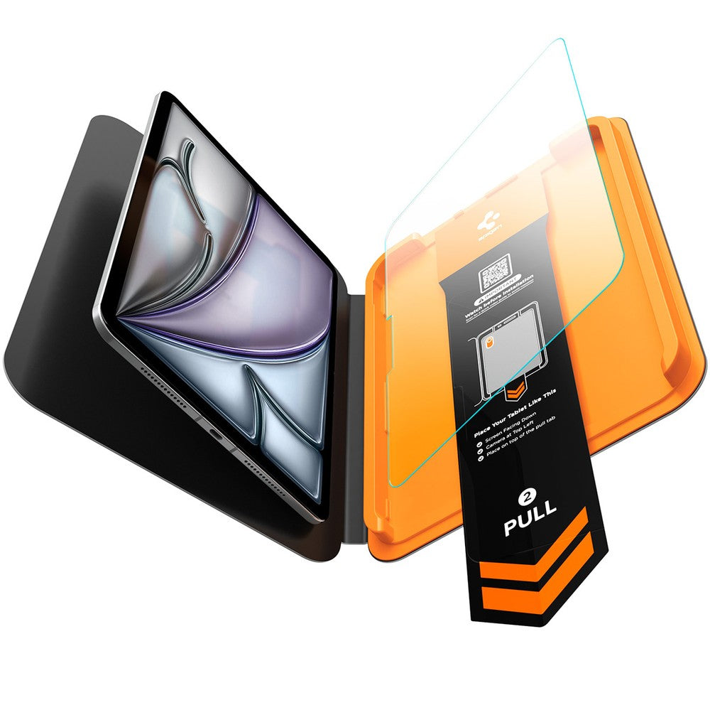 Glas für Apple iPad Air 13 M4 2026 / M3 2025 / M2 2024, Spigen Glas.tR AlignMaster T 1-Pack (11/15)