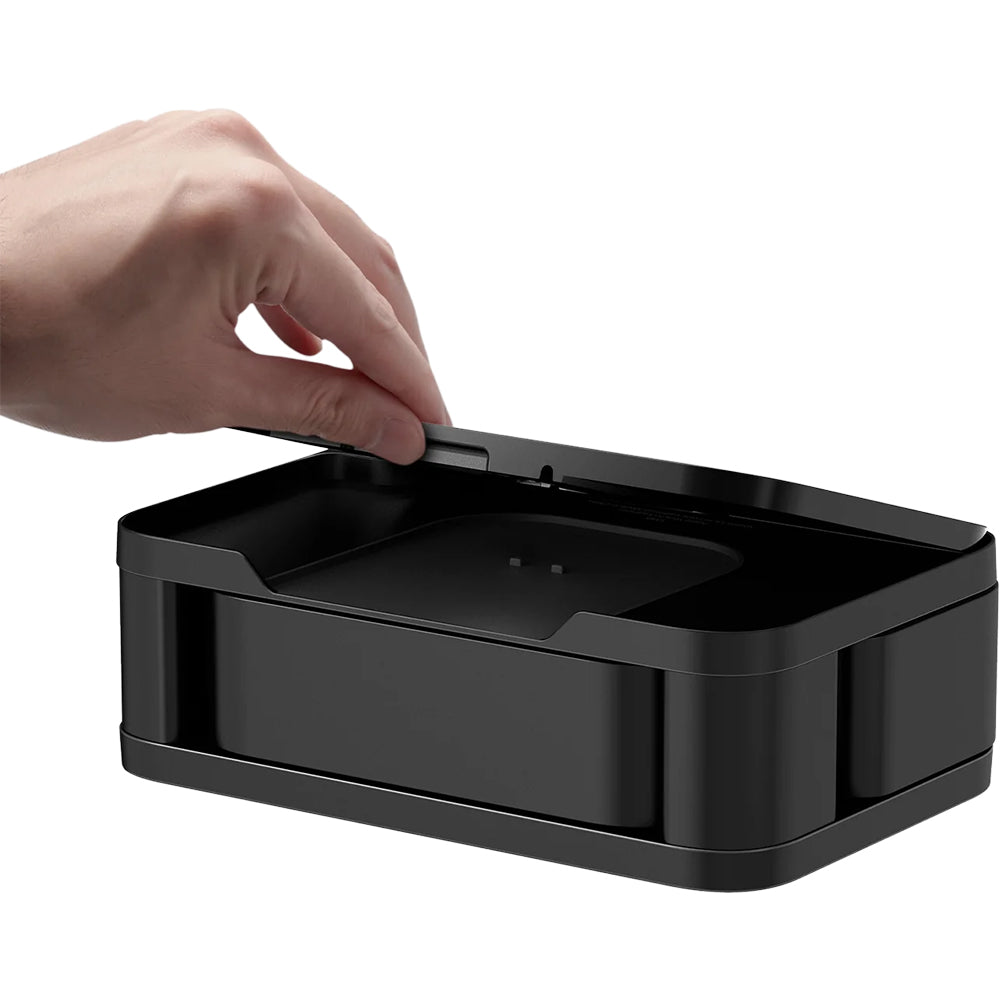 Ladestation mit Organizer und Schublade für Apple Watch Qi Ladegeräte, Spigen Watch Organizer S340, Schwarz