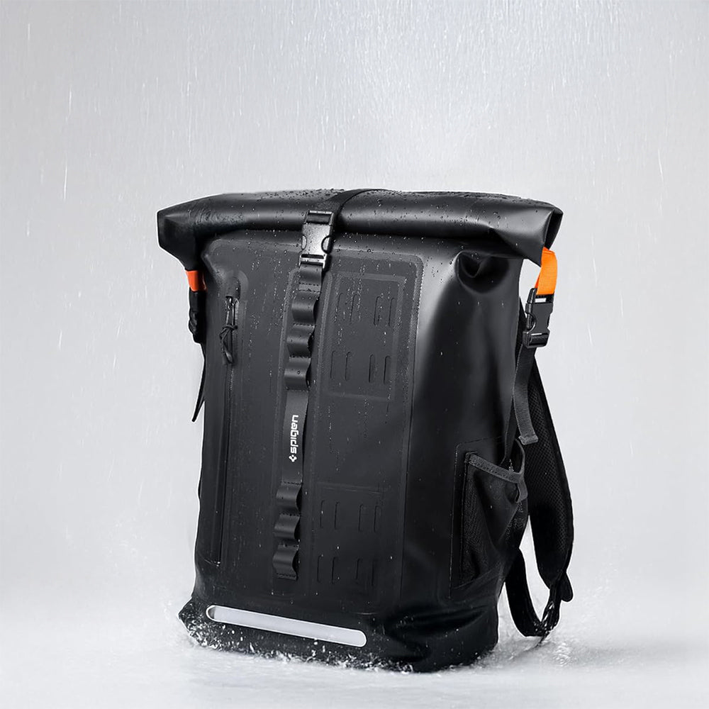 Wasserdichter Laptop-Rucksack bis 16" Spigen Aqua Shield WaterProof, 35L, Schwarz