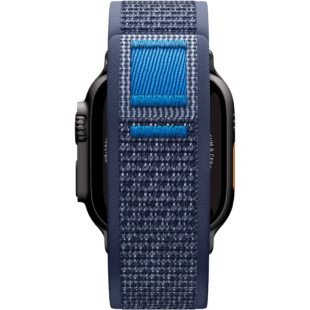 Armband für Apple Watch 49/46/45/44 mm, Spigen Athlex Air 2, Dunkelblau