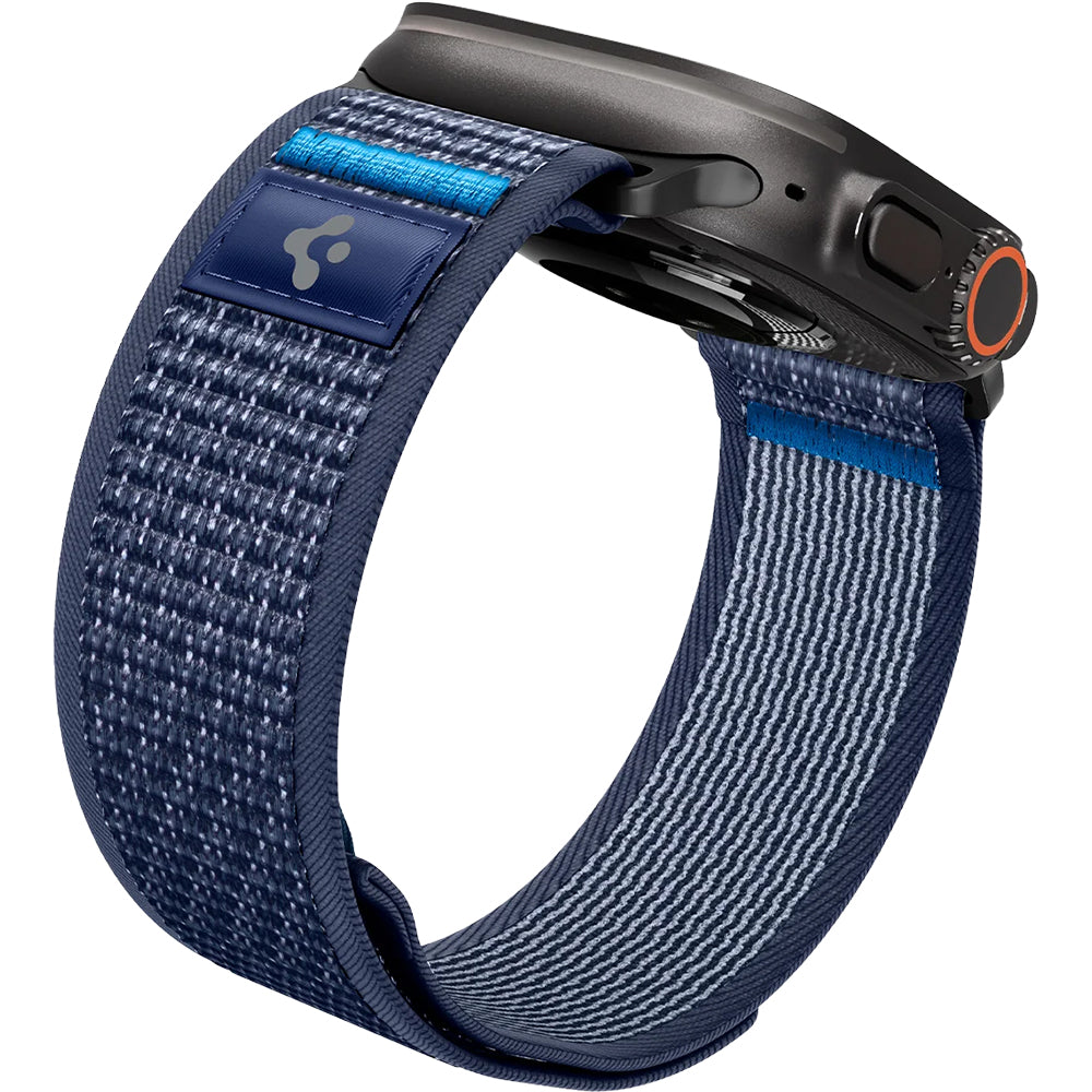 Armband für Apple Watch 49/46/45/44 mm, Spigen Athlex Air 2, Dunkelblau