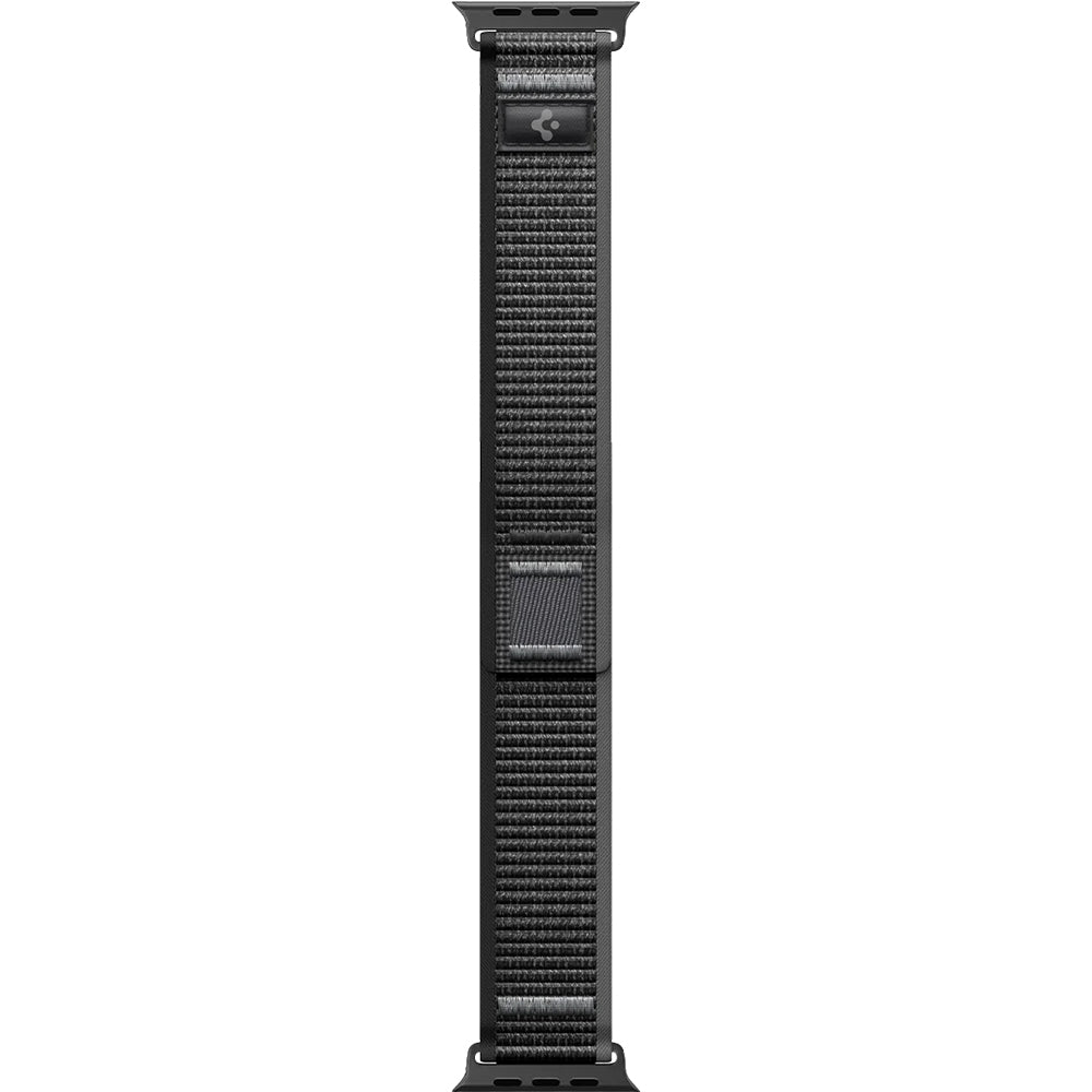Armband für Apple Watch 49/46/45/44 mm, Spigen Athlex Air 2, Schwarz-Grau