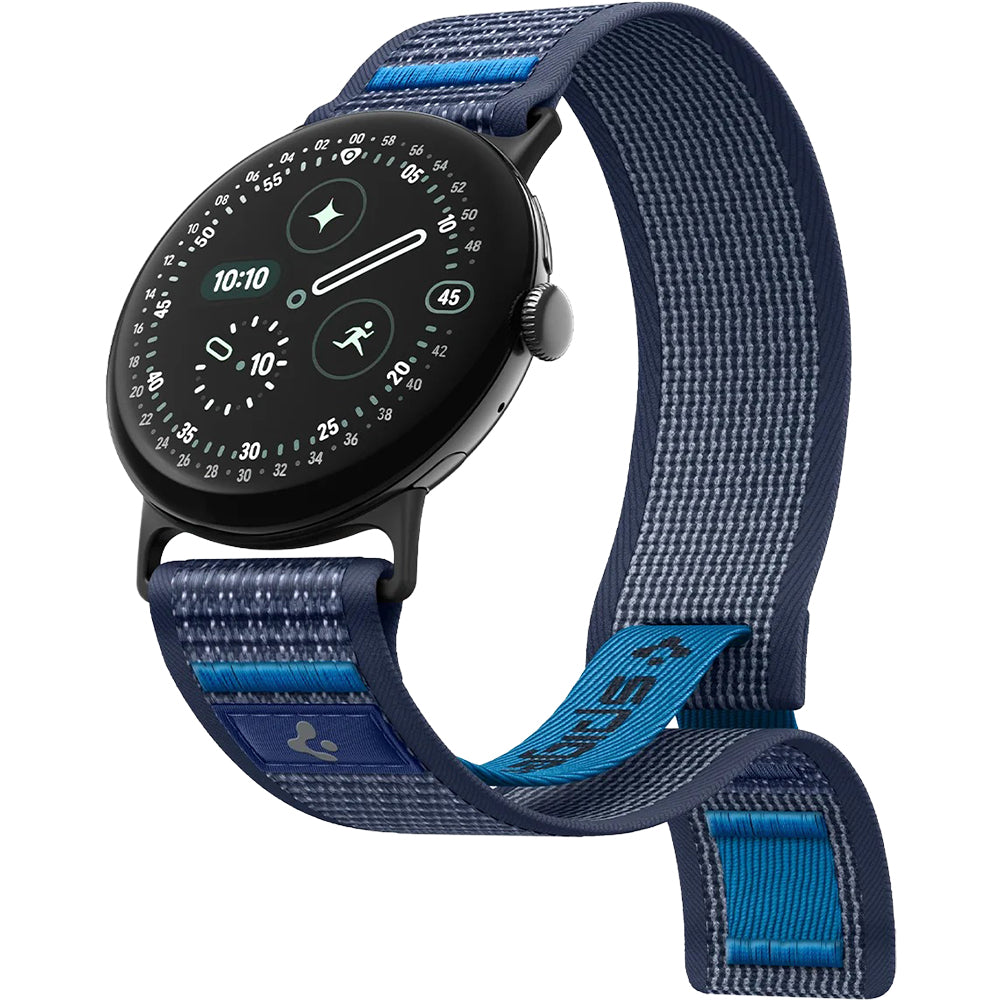 Armband für Pixel Watch 5/4/3 (45mm), Spigen Athlex Air, Dunkelblau (2/12)