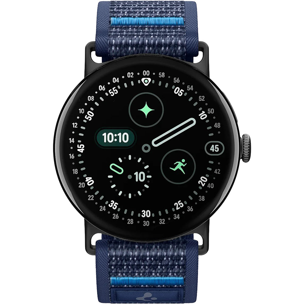 Armband für Pixel Watch 5/4/3 (45mm), Spigen Athlex Air, Dunkelblau (5/12)