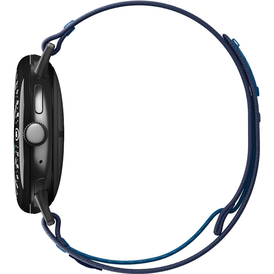Armband für Pixel Watch 5/4/3 (45mm), Spigen Athlex Air, Dunkelblau (6/12)