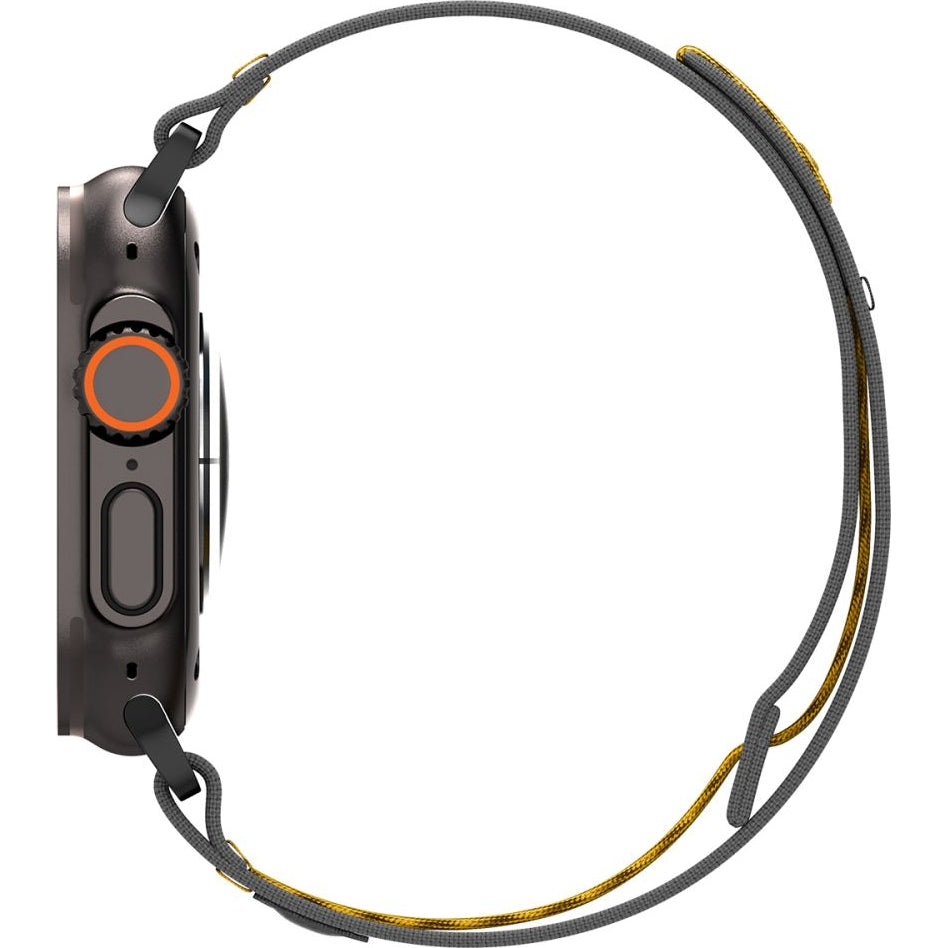 Armband für Apple Watch 49/46/45/44 mm, Spigen Athlex Air, Schwarz