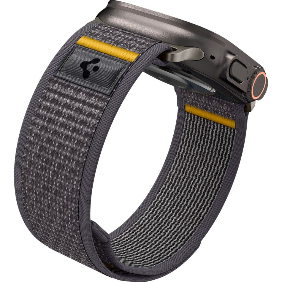 Armband für Apple Watch 49/46/45/44 mm, Spigen Athlex Air, Grau