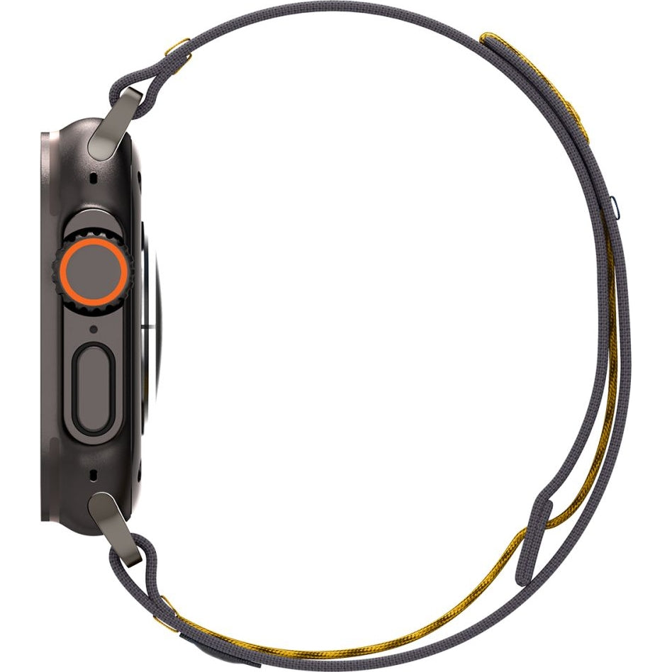 Armband für Apple Watch 49/46/45/44 mm, Spigen Athlex Air, Grau