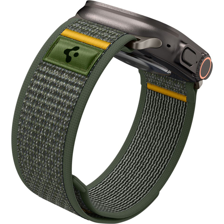 Armband für Apple Watch 49/46/45/44 mm, Spigen Athlex Air, Grün