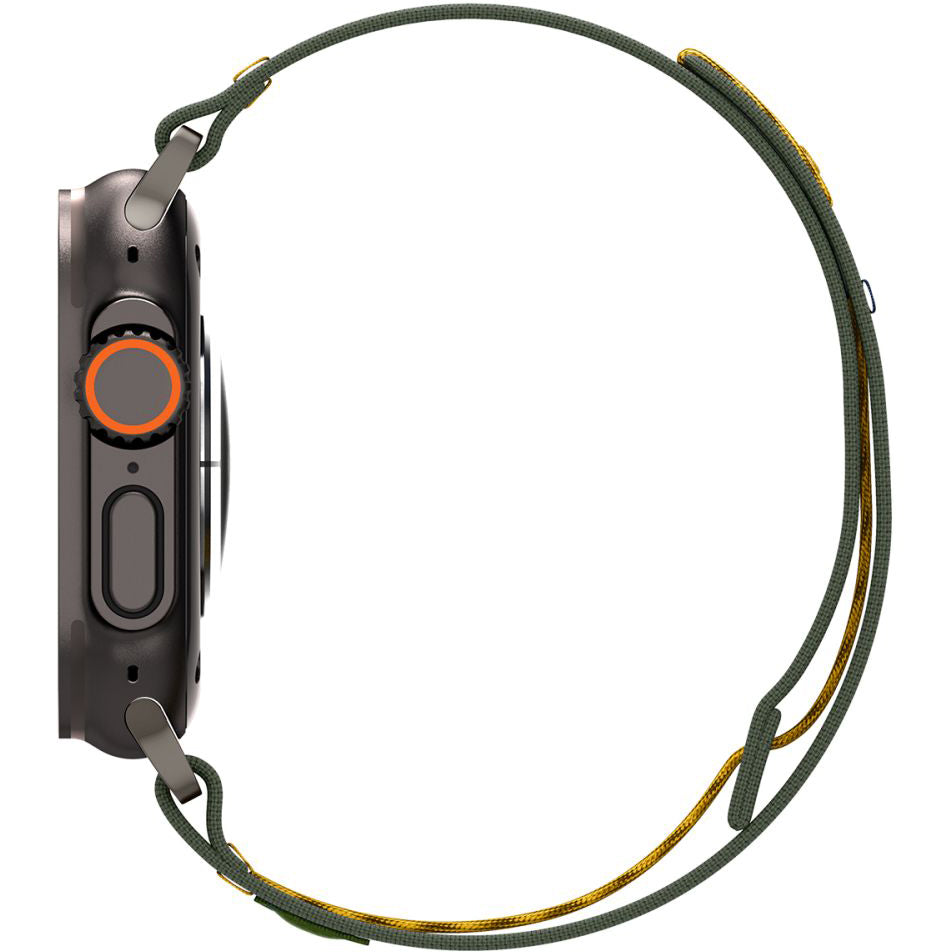 Armband für Apple Watch 49/46/45/44 mm, Spigen Athlex Air, Grün