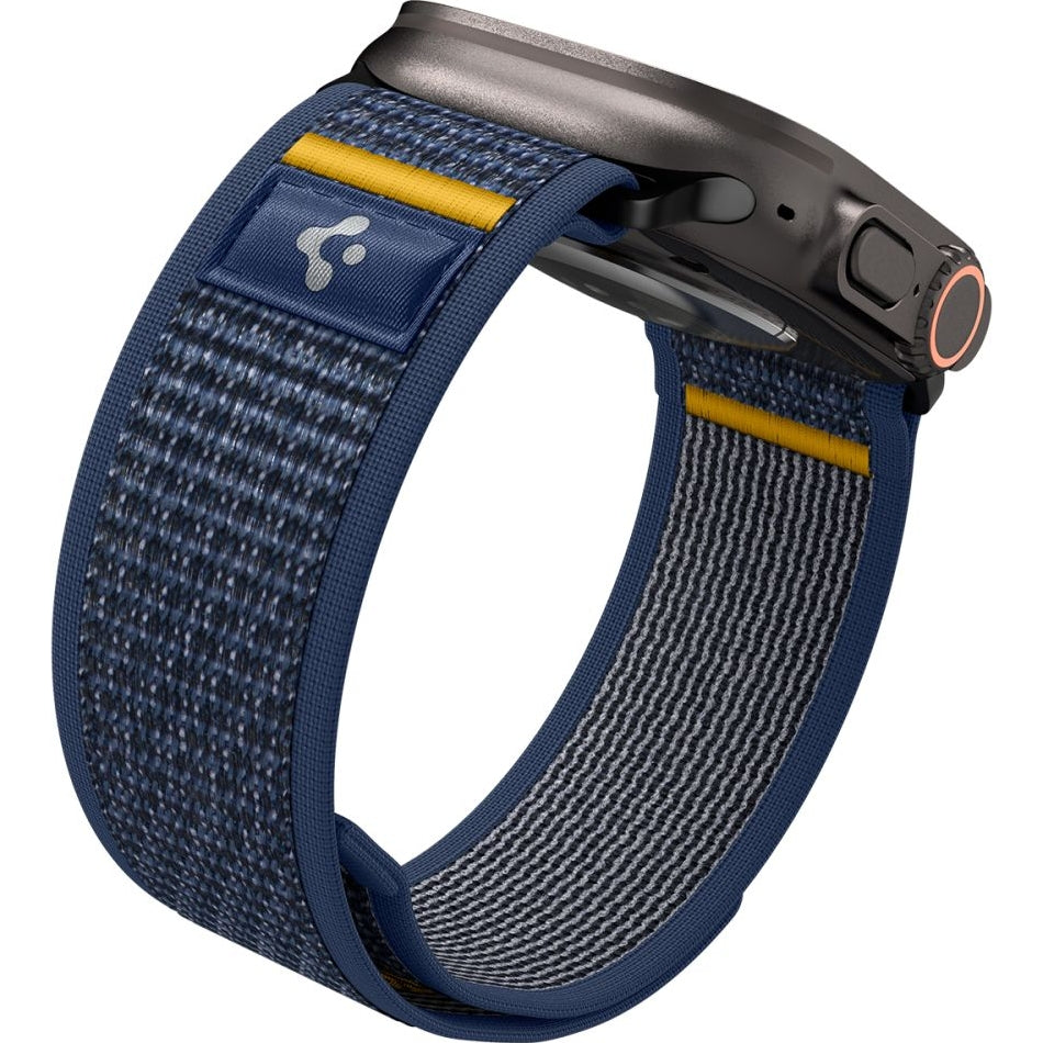 Armband für Apple Watch 49/46/45/44 mm, Spigen Athlex Air, Dunkelblau