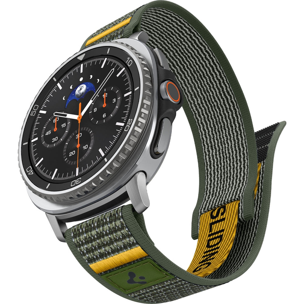 Armband für Galaxy Watch 8 / 8 Classic, Spigen Athlex Air, Grün