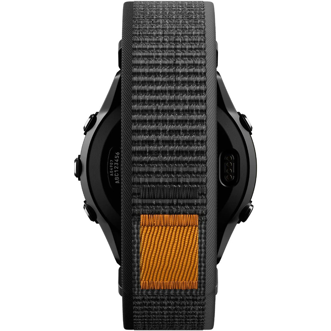Armband für Smartwatch, QuickFit 22 mm, Spigen Athlex Air 2, Schwarz-Orange