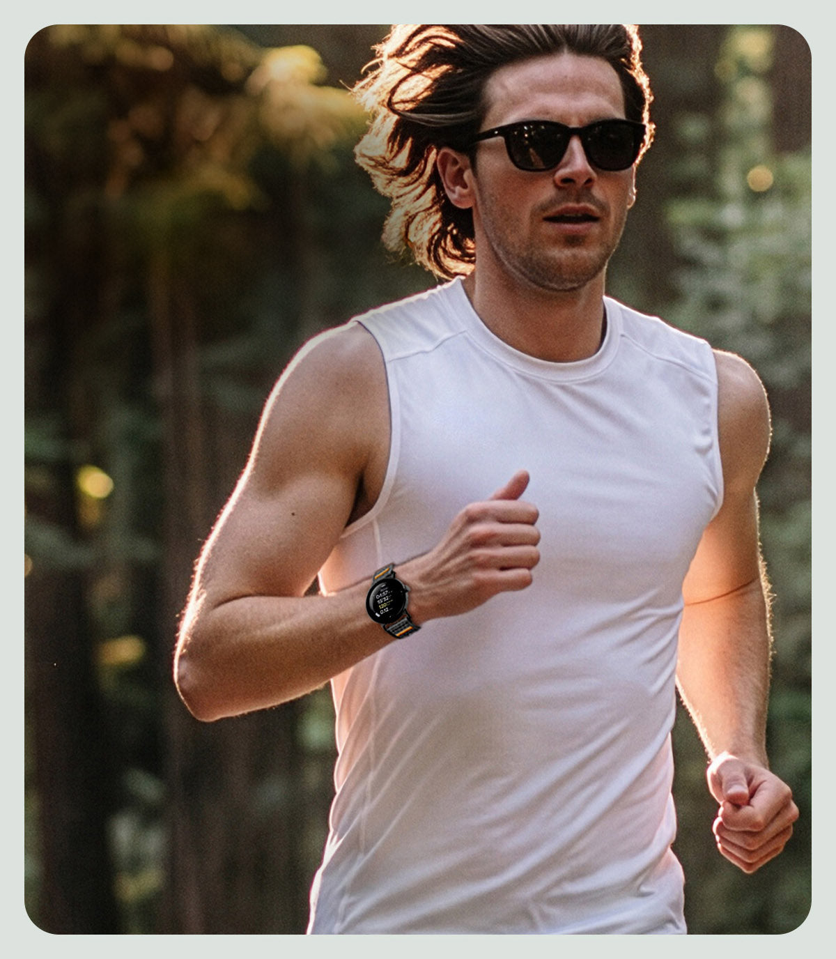 Armband für Google Pixel Watch 5 (41mm) / 4 (41mm) / 3 (41mm) / 2 (41 mm), Spigen Athlex Air, Schwarz-Orange (7/14)