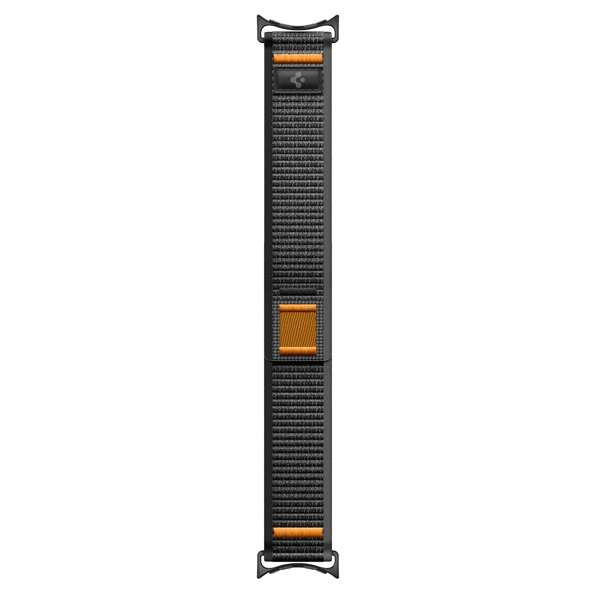 Armband für Google Pixel Watch 5 (41mm) / 4 (41mm) / 3 (41mm) / 2 (41 mm), Spigen Athlex Air, Schwarz-Orange (10/14)