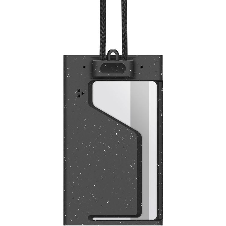 Kartenhalter mit Umhängeband Spigen Badge Holder MagSlide, Schwarz