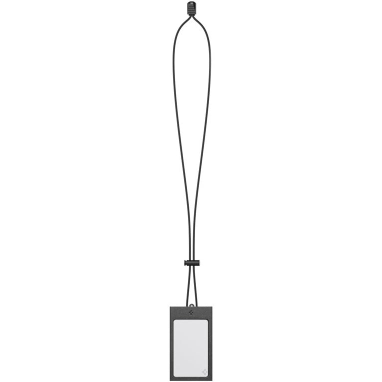 Kartenhalter mit Umhängeband Spigen Badge Holder MagSlide, Schwarz
