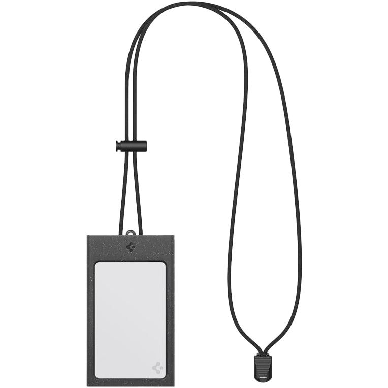 Kartenhalter mit Umhängeband Spigen Badge Holder MagSlide, Schwarz