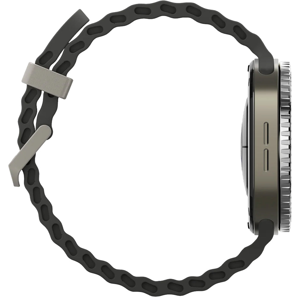 Blendenabdeckung Spigen Bezel Tune für Galaxy Watch 8 44 mm, Schwarz-Silber