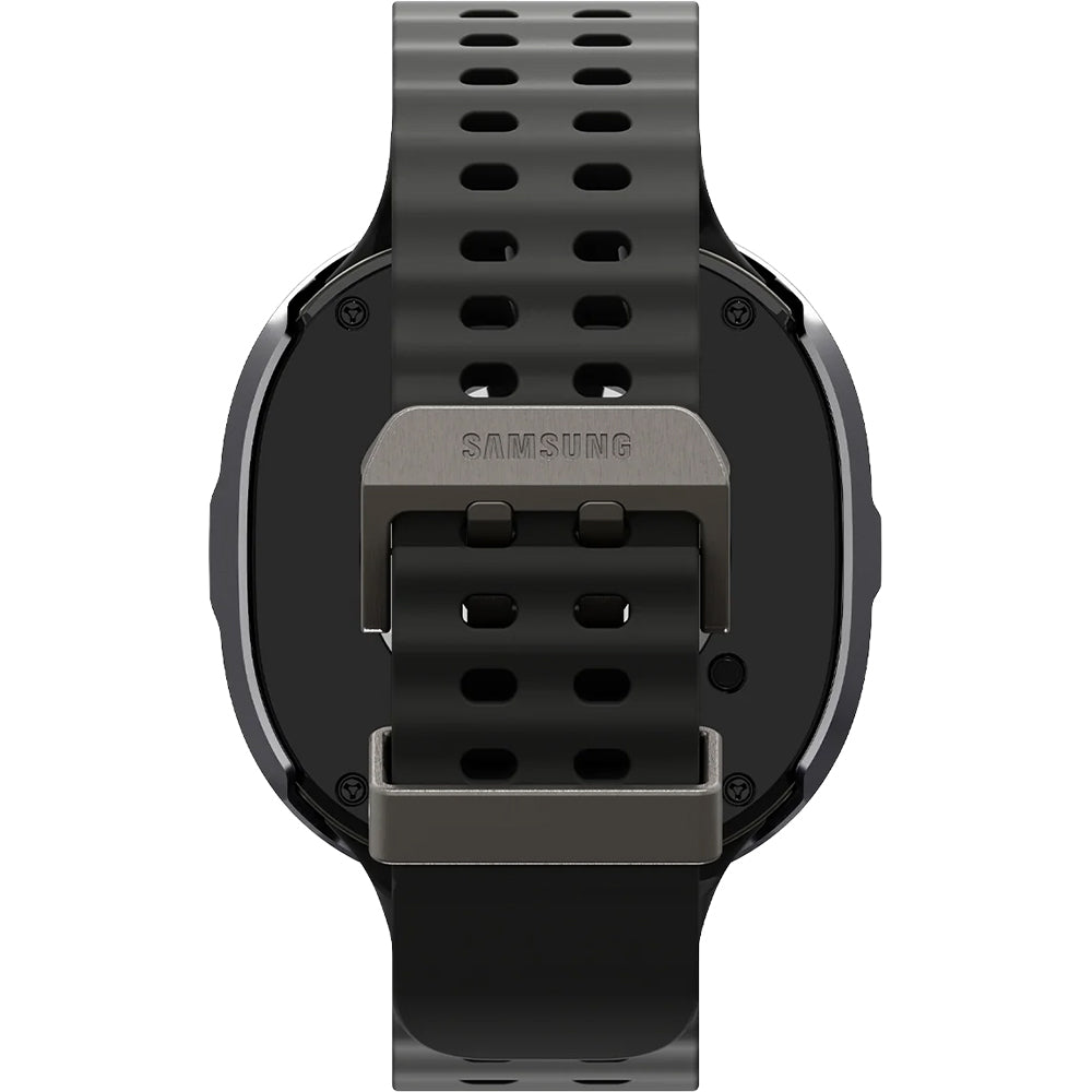 Blendenabdeckung Spigen Bezel Tune Pro für Galaxy Watch 8 44 mm, Schwarz-Silber