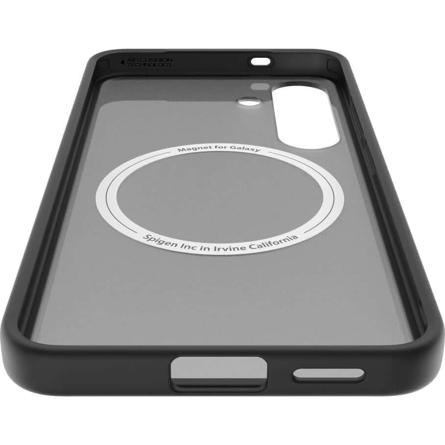 Magnetische-Handyhülle für Galaxy S25 Plus, Spigen Capella, Rauchfarben-Schwarz