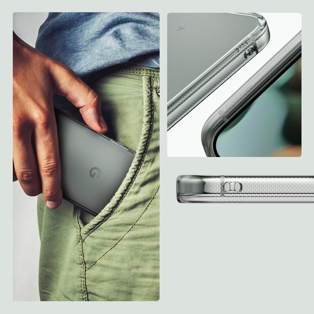 Schutzhülle für Google Pixel 9 / 9 Pro, Spigen Caseology Capella, Transparent