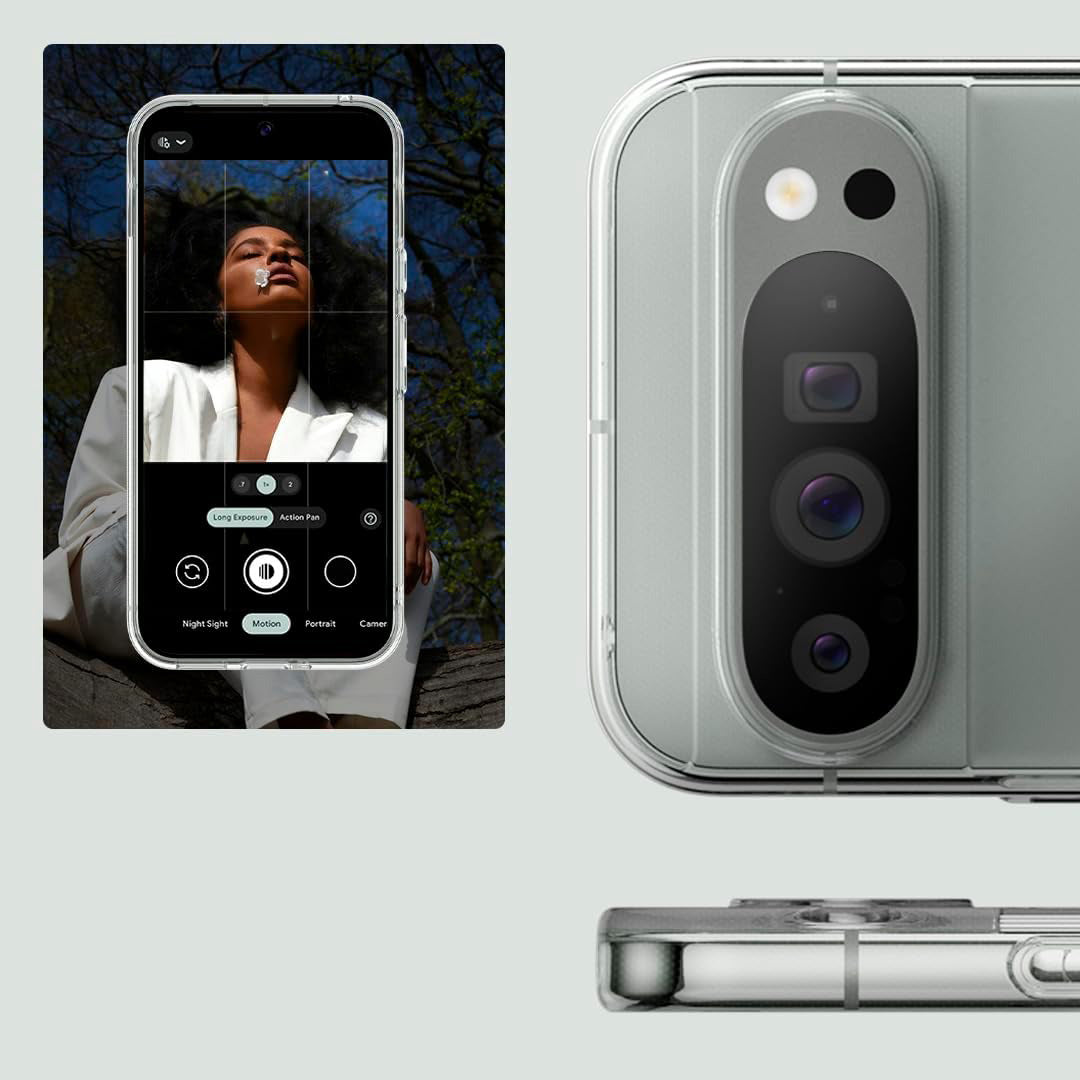 Schutzhülle für Google Pixel 9 / 9 Pro, Spigen Caseology Capella, Transparent