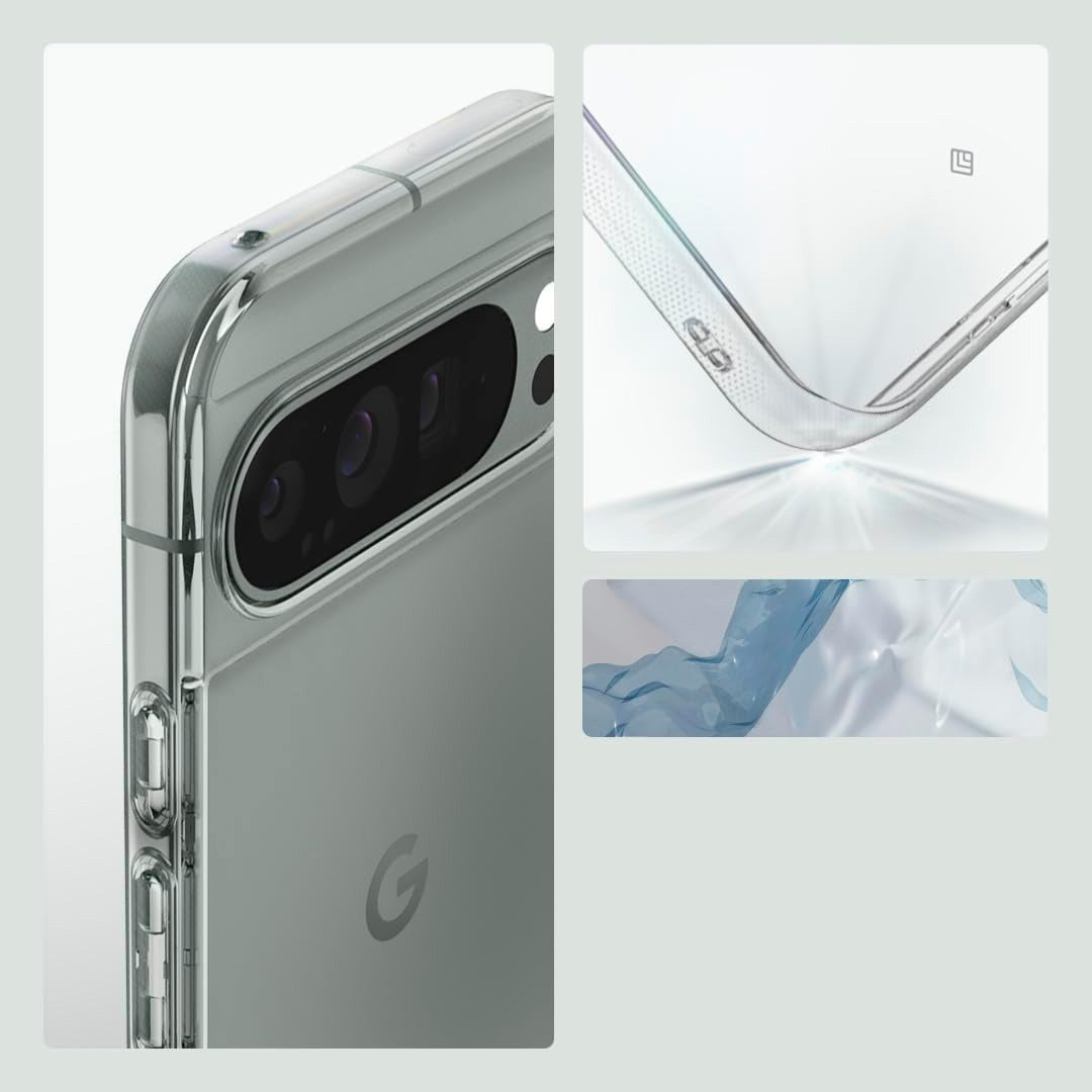 Schutzhülle für Google Pixel 9 / 9 Pro, Spigen Caseology Capella, Transparent
