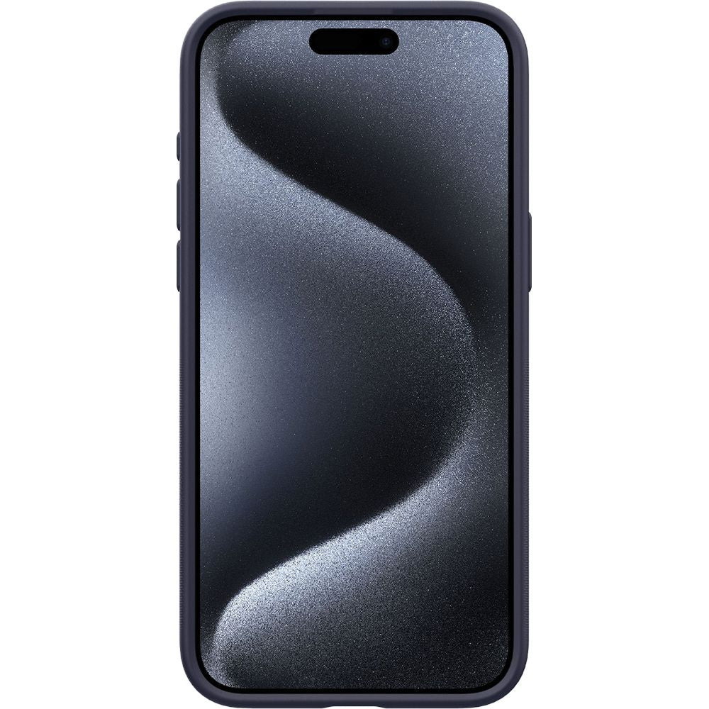 Schutzhülle für iPhone 15 Pro Max, Spigen Caseology Nano Pop Mag mit MagSafe, Dunkelblau-Gelb