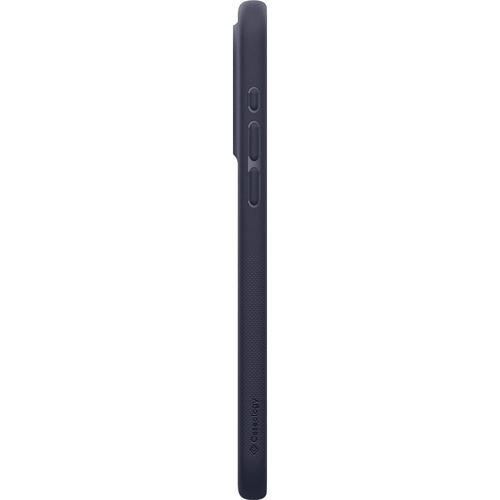 Schutzhülle für iPhone 15 Pro Max, Spigen Caseology Nano Pop Mag mit MagSafe, Dunkelblau-Gelb