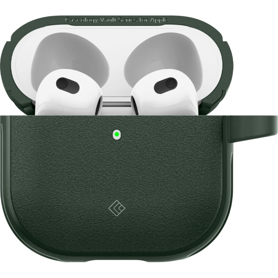 Schutzhülle für AirPods 5 / 4, Spigen Caseology Vault, Grün