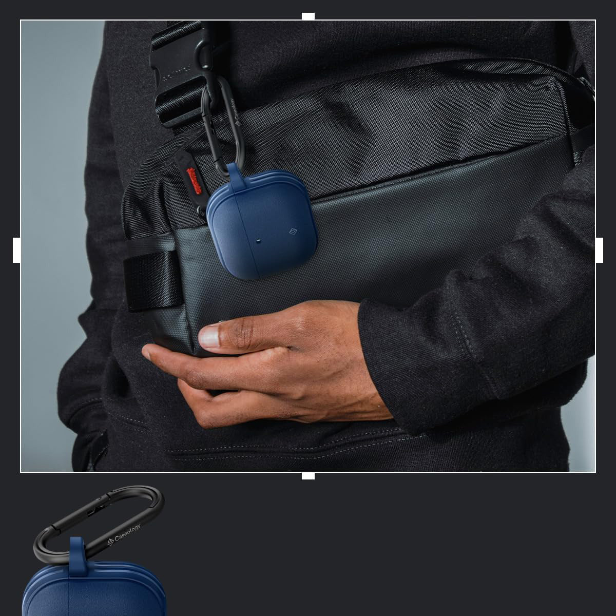 Schutzhülle für AirPods 5 / 4, Spigen Caseology Vault, Blau