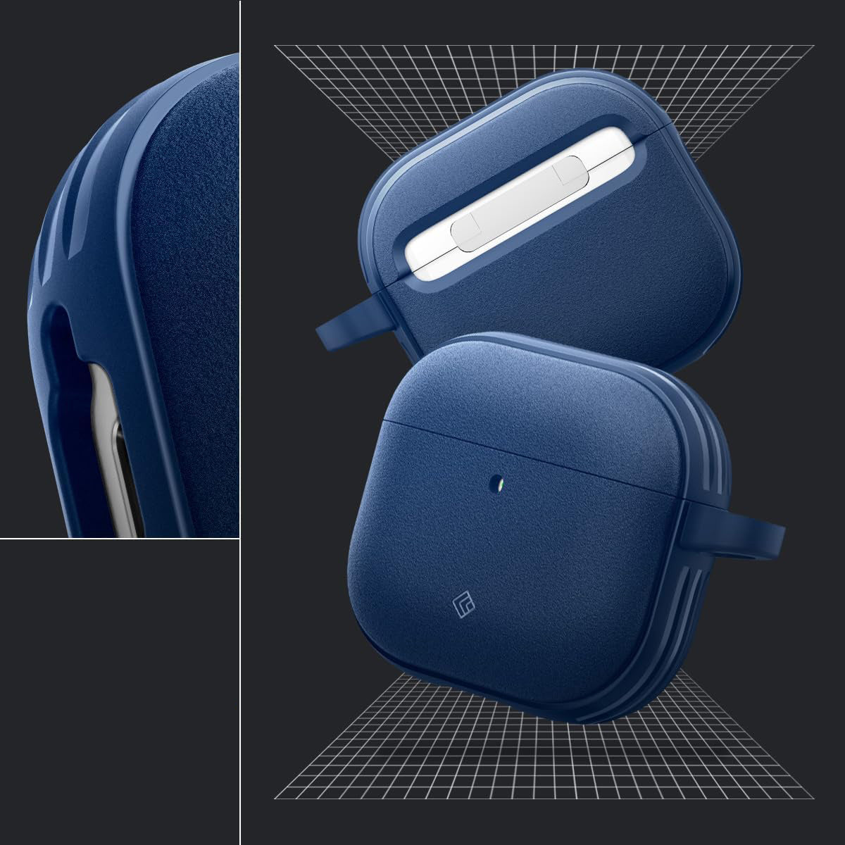 Schutzhülle für AirPods 5 / 4, Spigen Caseology Vault, Blau