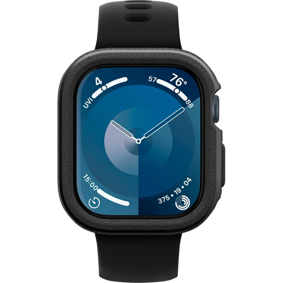 Schutzhülle für Apple Watch 10 46 mm, Spigen Caseology Vault, Schwarz