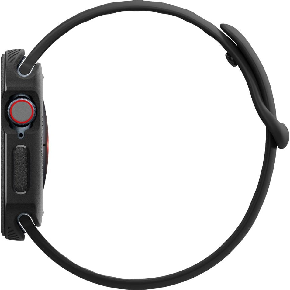 Schutzhülle für Apple Watch 10 46 mm, Spigen Caseology Vault, Schwarz
