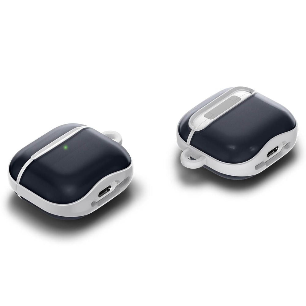 Schutzhülle für Apple AirPods 5 / 4, Spigen Classic C1, Weiß-Grau