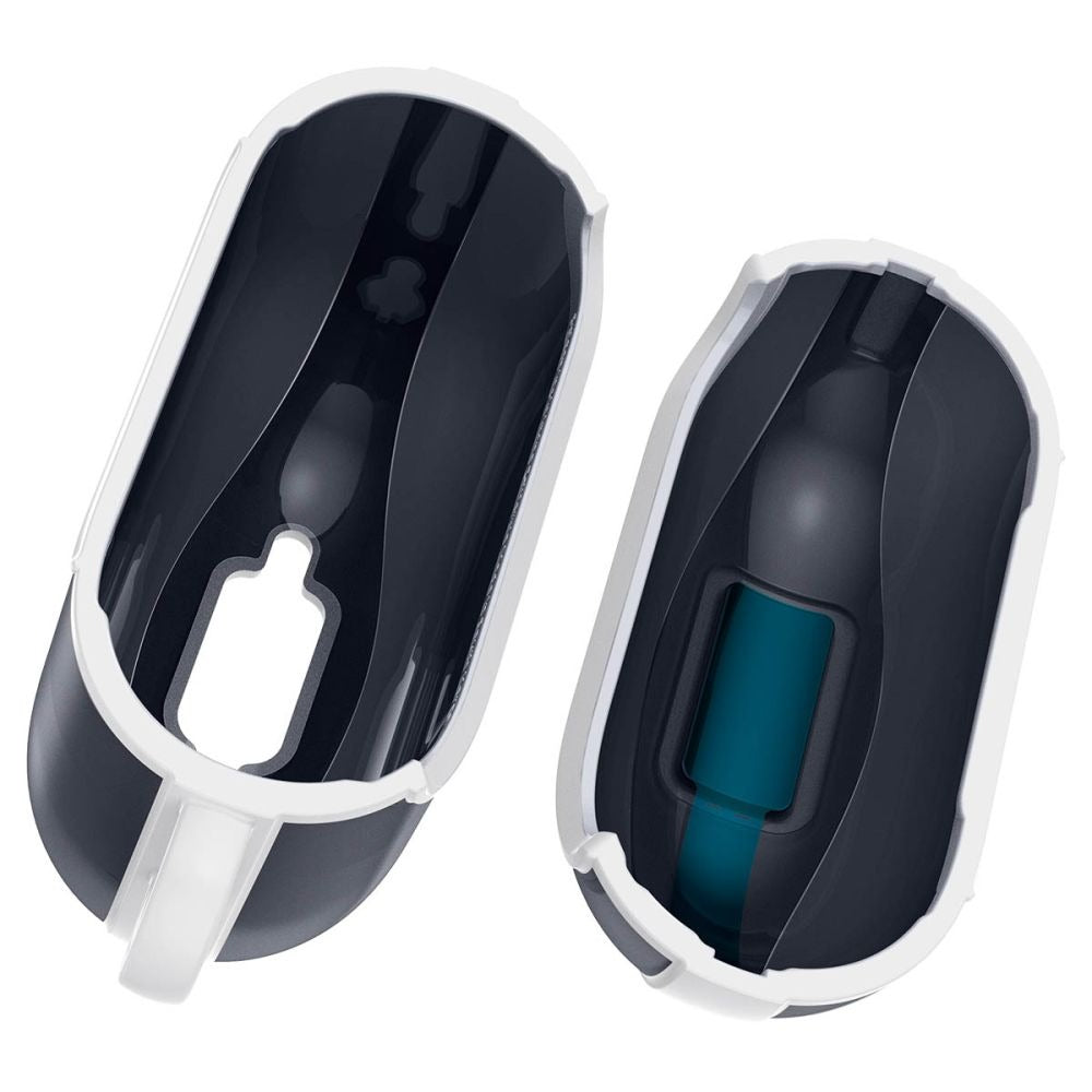 Schutzhülle für Apple AirPods 5 / 4, Spigen Classic C1, Weiß-Grau
