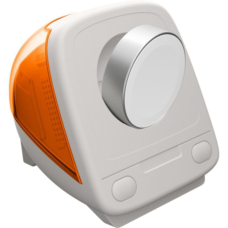 Dockingstation für Apple Watch Ladegerät, Spigen Classic C1 Stand, Orange