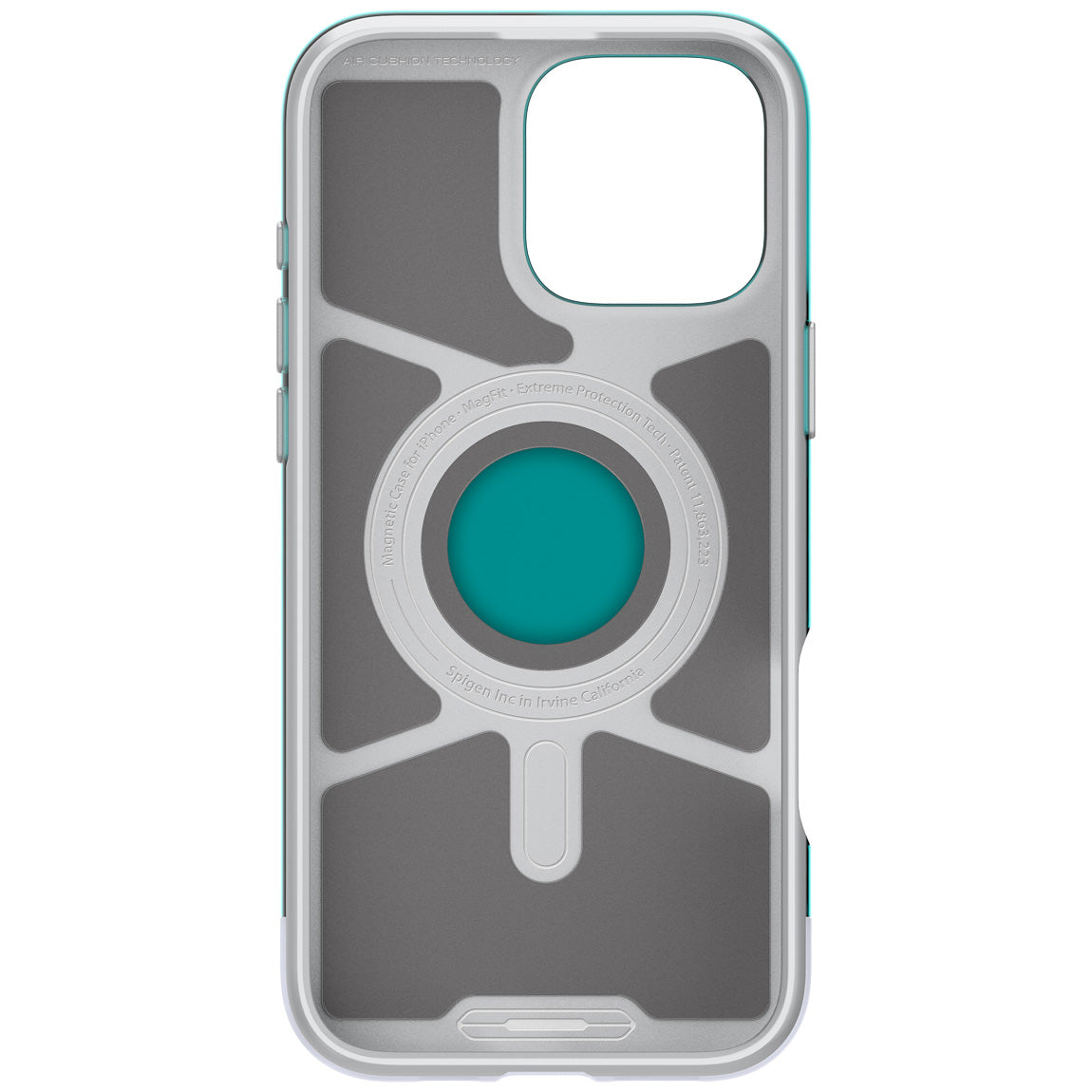 Handyhülle für iPhone 16 Pro Max, Spigen Classic C1 Mag mit MagSafe, Türkis