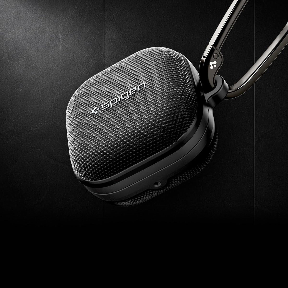 Schutzhülle für Galaxy Buds 4 / 4 Pro, Spigen Classic Fit, Schwarz