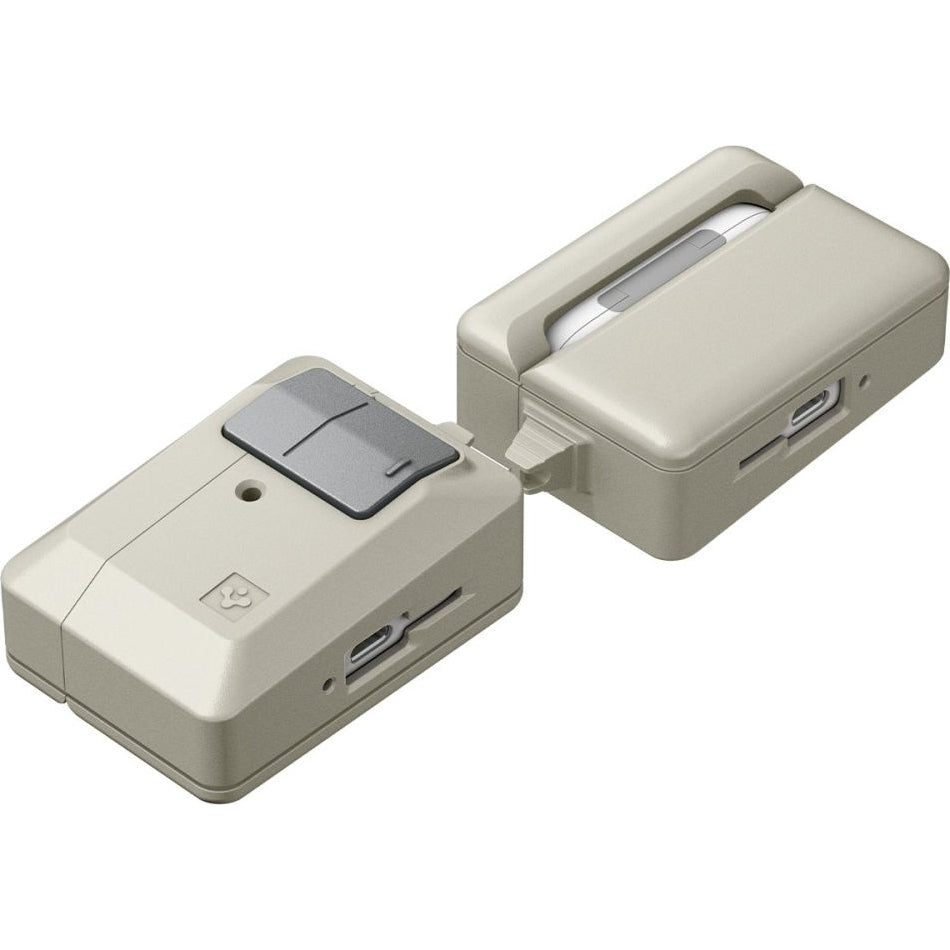 Hülle mit Schlüsselband für AirPods Pro 3, Spigen Classic LS, Beige
