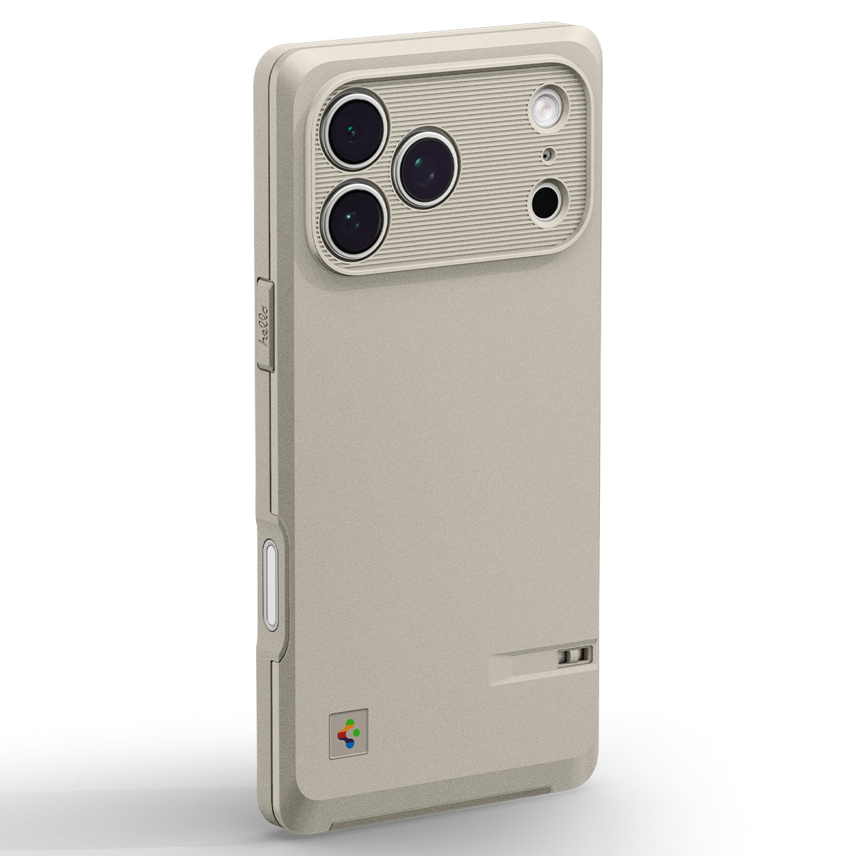 Handyhülle für iPhone 17 Pro Max, Spigen Classic LS mit MagSafe, Beige